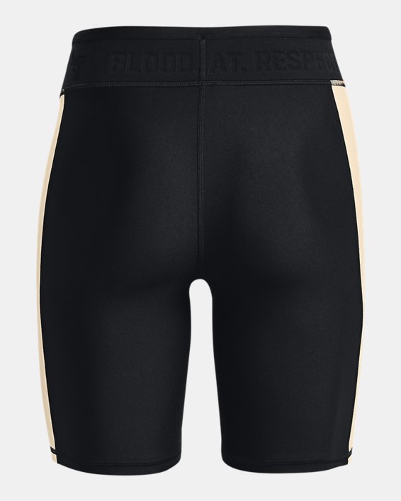 Women's Project Rock HeatGear® Bike Shorts, Black, pdpMainDesktop image number 6